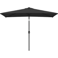Parasol d'extérieur rectangulaire inclinable