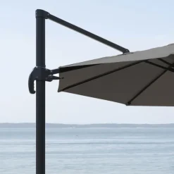 Parasol déporté rond