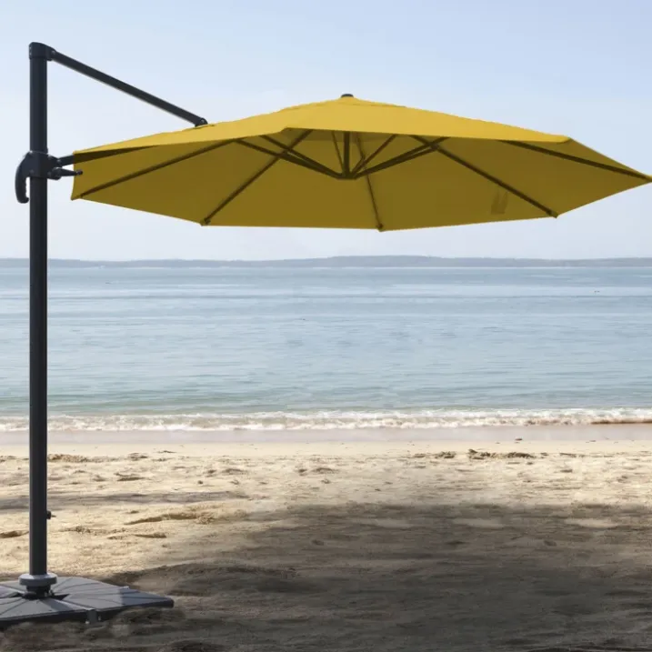 Parasol déporté rond