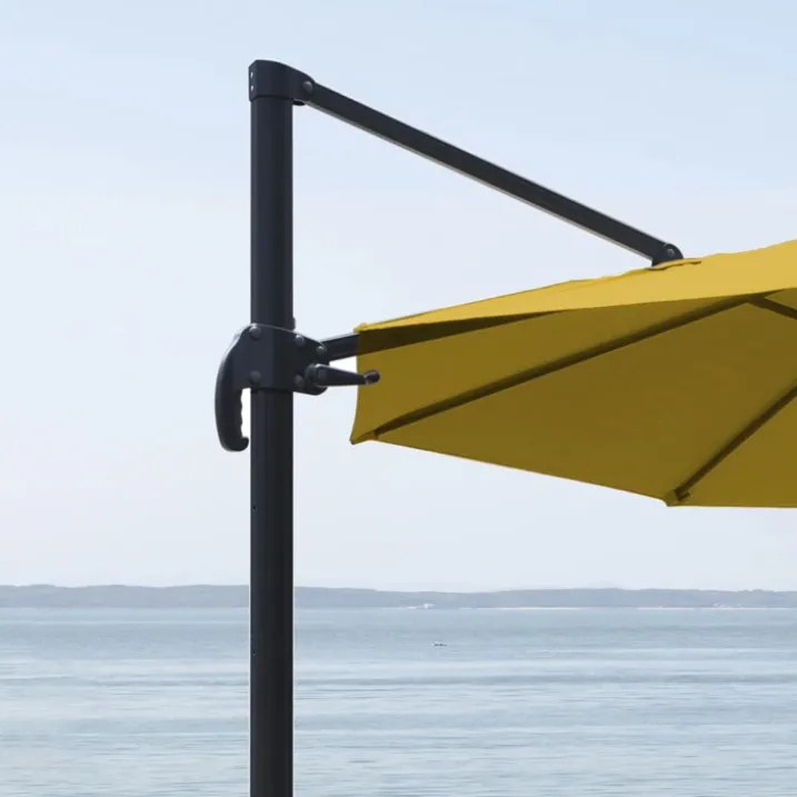 Parasol déporté rond