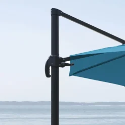 Parasol déporté rond