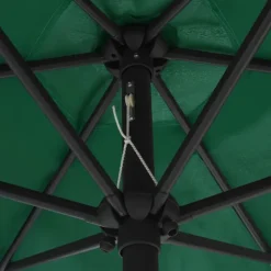 Parasol droit Ø 270 cm avec LED