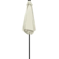 Parasol droit Ø 270 cm avec LED