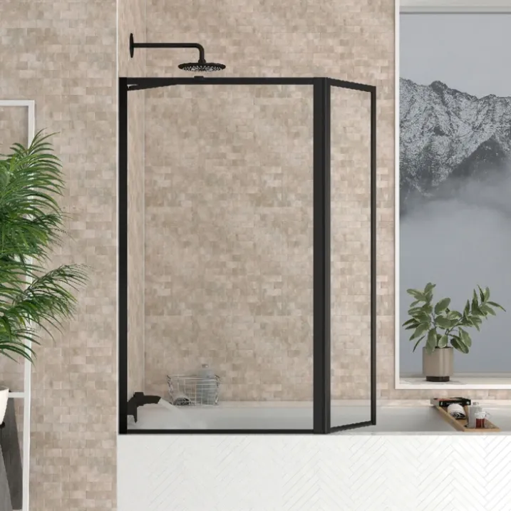 Pare baignoire avec pivot