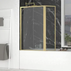 Pare baignoire avec pivot