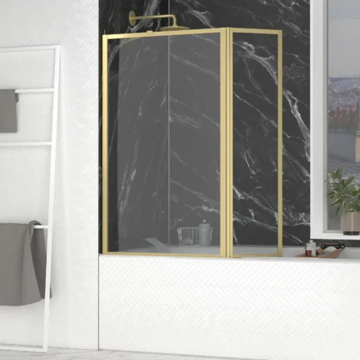 Pare baignoire avec pivot