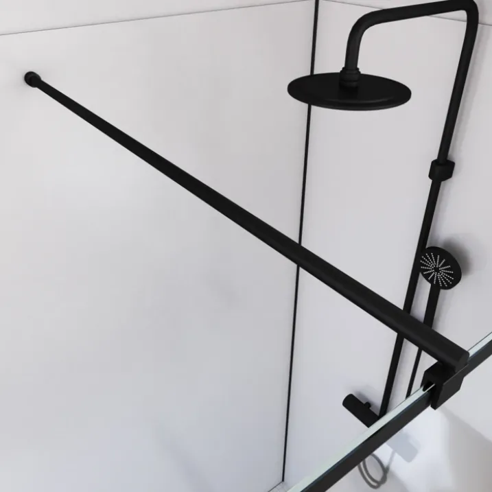 Paroi de douche à effet briques