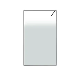 Paroi de douche en verre trempé effet brume