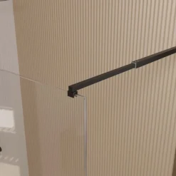 Paroi de douche à l’italienne en verre trempé 8 mm anticalcaire