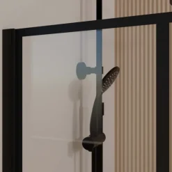 Paroi de douche à l’italienne en verre trempé 8 mm géométriques