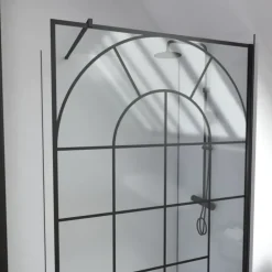 Paroi de douche à l'italienne fixe