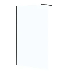 Paroi de douche minimaliste en verre trempé