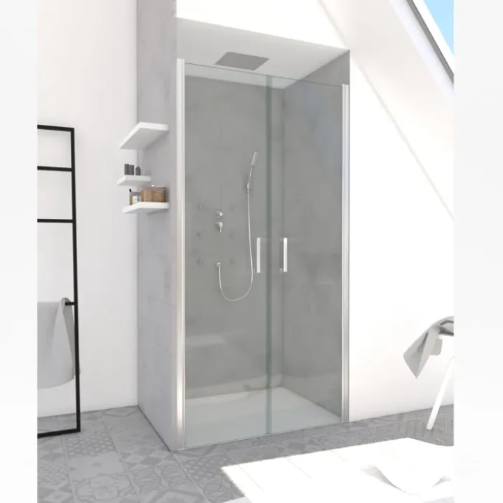 Paroi de douche à portes pivotantes SALOON