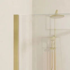 Paroi de retour en verre trempé