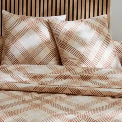 Parure de couette en flanelle au look graphique