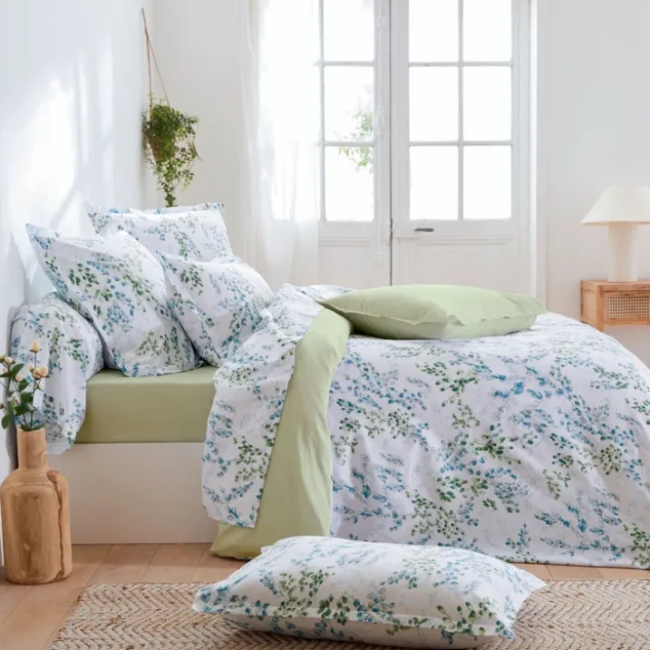 Parure de couette feuilles de tilleul