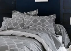 Parure de Draps 5 Pièces FOREVER Gris