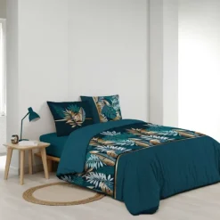 Parure de litAlianor Feuilles exotiques
