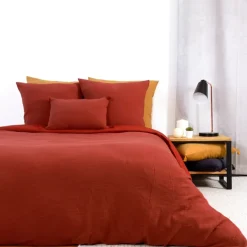 Parure de lit en double gaze de coton