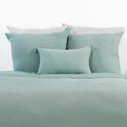 Parure de lit en double gaze de coton