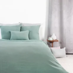 Parure de lit en double gaze de coton