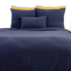 Parure de lit en double gaze de coton