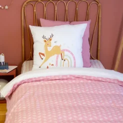 Parure de lit enfant biche forêt