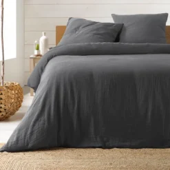 Parure de lit en gaze de coton ANGELIA