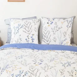Parure de lit en satin de coton esprit printanier
