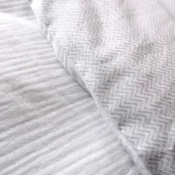 Parure de lit géométrique et réversible