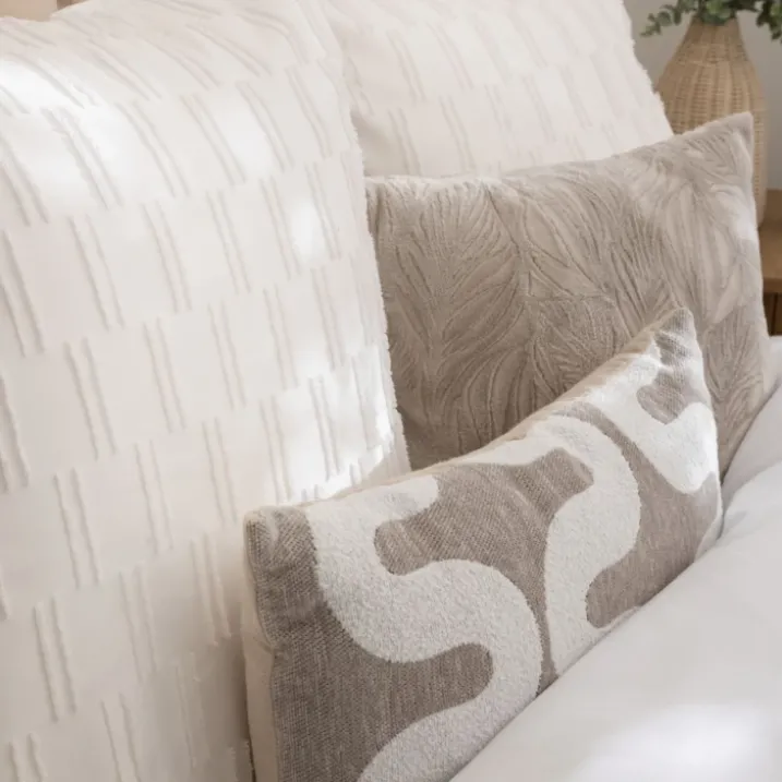 Parure de lit Jacquard lignes graphiques