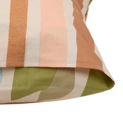 Parure de lit 3 pièces en coton réversible à motifs floraux