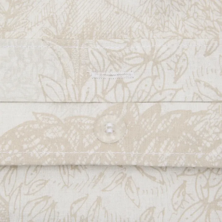 Parure de lit 3 pièces en coton réversible à motif toile de Jouy