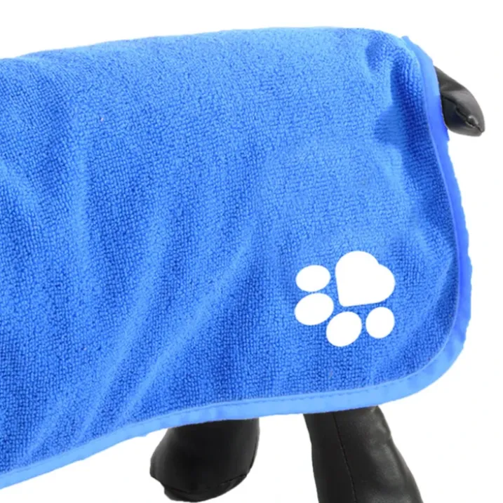 Peignoir de bain pour chien