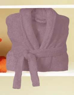 Peignoir de bain uni et coloré