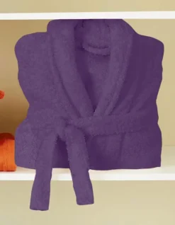 Peignoir de bain uni et coloré