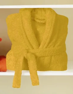 Peignoir de bain uni et coloré