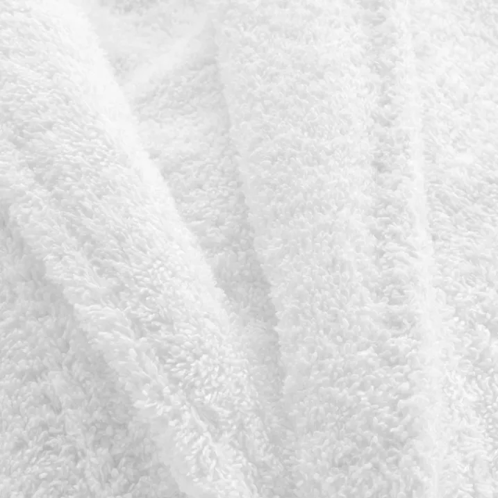 Peignoir uni à col châle