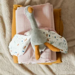Peluche et doudou plat - Zoélie