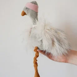 Peluche musique bébé Zélie l'oie
