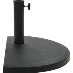 Pied de parasol demi-cercle