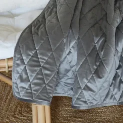 Plaid Canapé en velours matelassé