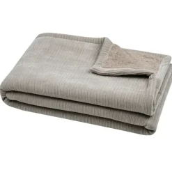 Plaid côtelé ultra doux