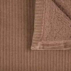 Plaid côtelé ultra doux