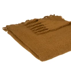 Plaid effet mohair ultra doux