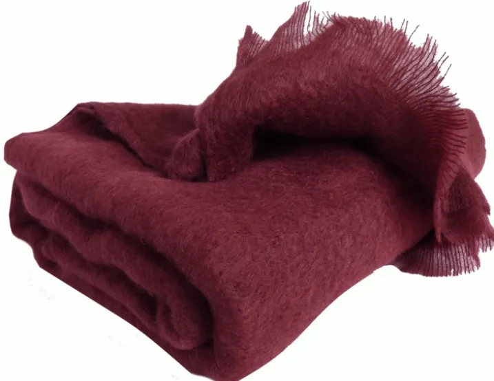 Plaid en Laine Mohair Très Douce