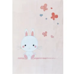 Plaid lapinou Imitation Fourrure
