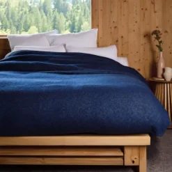 Plaid ou couverture chaude laine et mohair