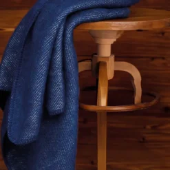 Plaid ou couverture chaude laine et mohair