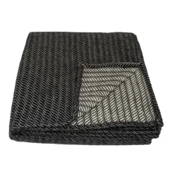 Plaid ou couvre-lit 100% laine